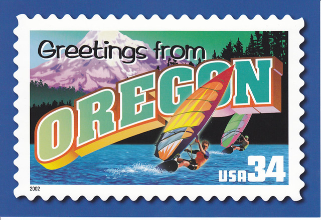 USPS Greetings From Oregon Postcard