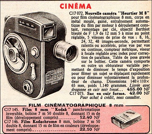 Obsessie De daadwerkelijke stil the 1960s-ad for movie camera | 1960 | Mo | Flickr