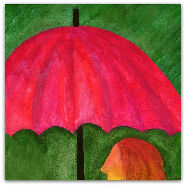 My pink umbrella