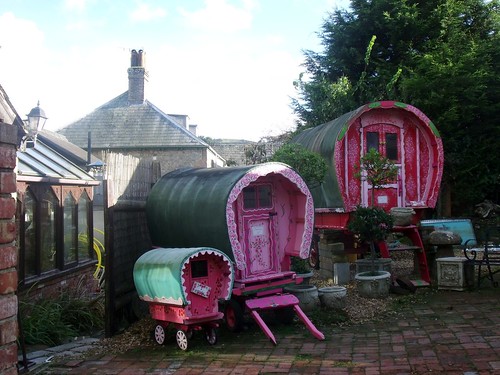 Gypsy caravans | Godshill, Isle of Wight | scrappy annie | Flickr