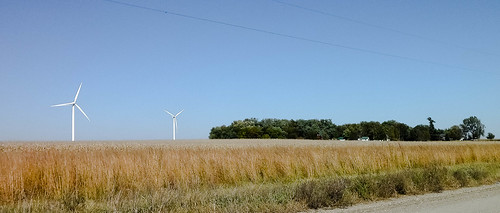 windmill wind farm iowa jefferson