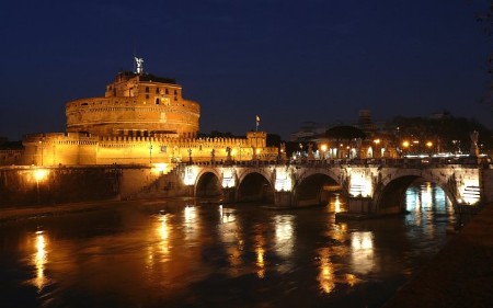 Castel Sant'Angelo & Ponte, Roma - Rome's Castle & Bridge