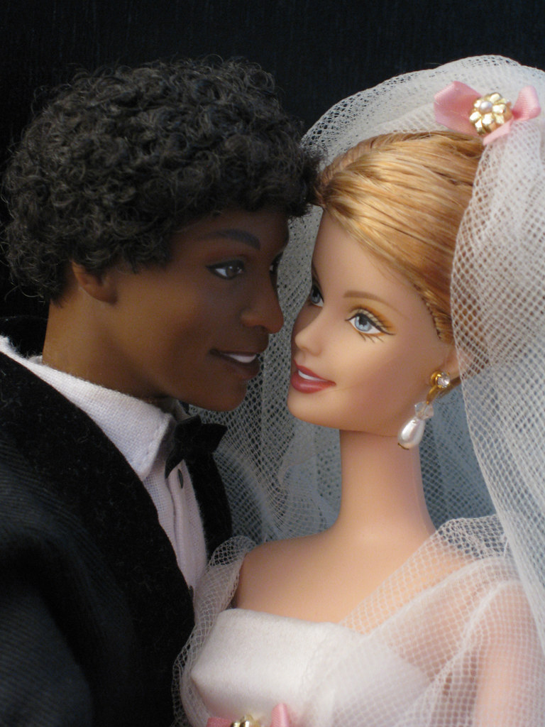 *Barbie and Ken's wedding day* .
