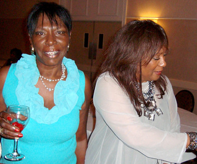 Left to right Beverly Lawston and Berlinda Tolbert.
