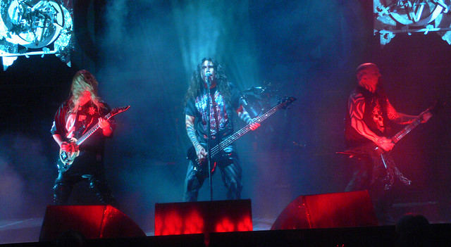 20101006 - Anthrax-Megadeth-Slayer concert - 3 - Slayer - Hanneman, Araya, King - (by Metal Chris) - 5058836037_8379ba3628_o