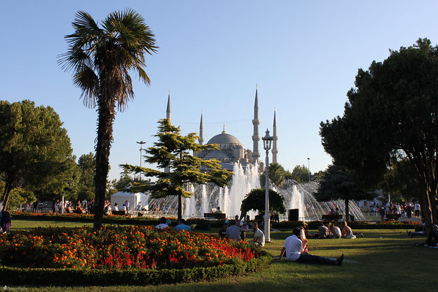 Sultanahmet camil o Sultan Ahmet camil, Istanbul Turchia