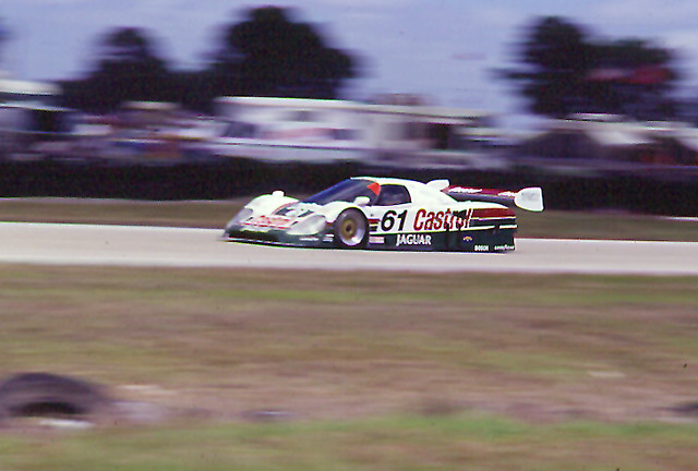 1989 12 Hours of Sebring | Jaguar XJR-9 GTP entered by ...