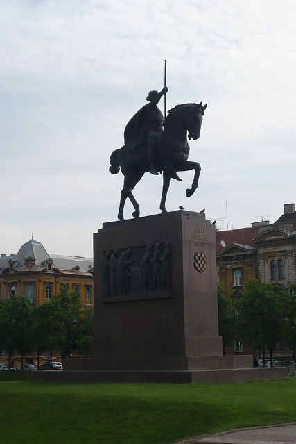 Tomislav Statue in Zagreb