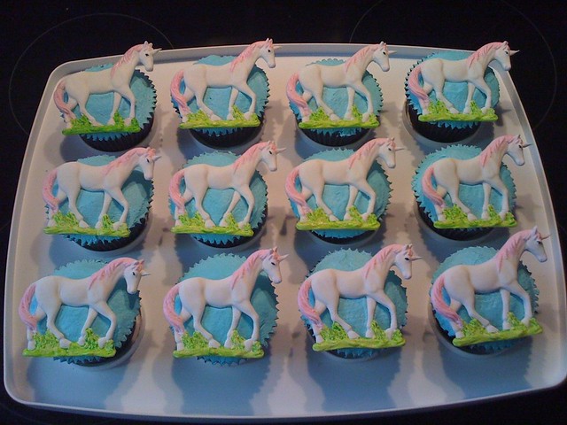 Unicorn cupcakes!