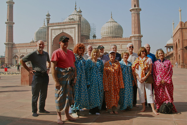 Our Group, Jama Masjid Mosque, Delhi
