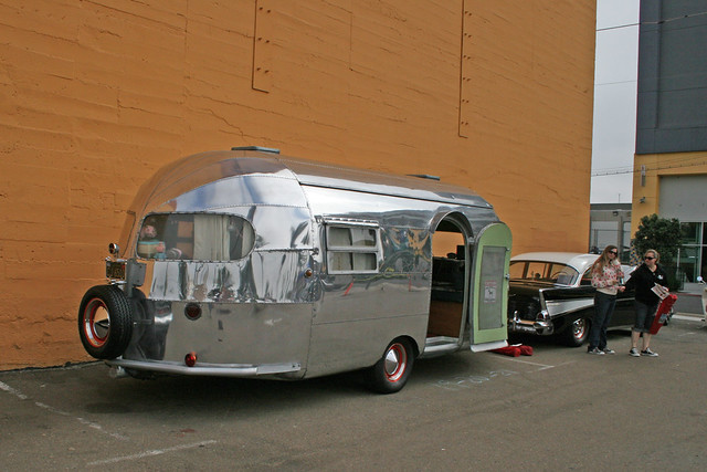 North Park Car Show - Airstream Trailer - 1st Place for the Airstream