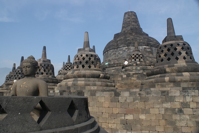 Borobudur, ninth-century Buddhist monument in central Java