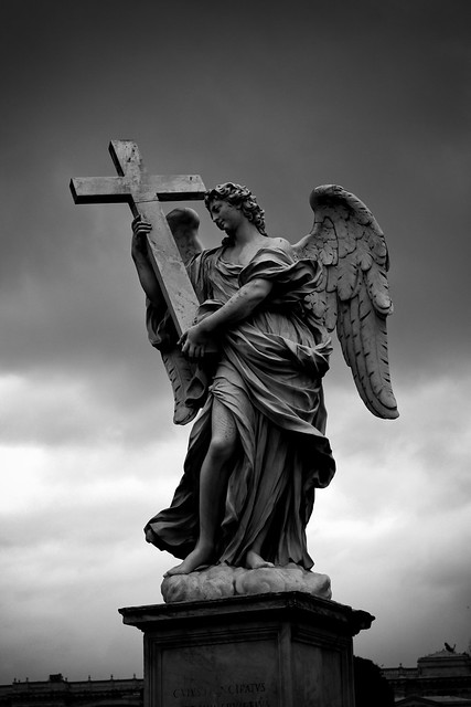 Ponte Sant'Angelo | Angel with the cross