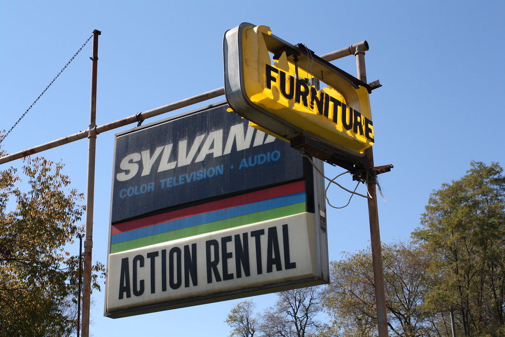 Action Rental Sylvania sign | Atkins, Virginia 2010. | Flickr