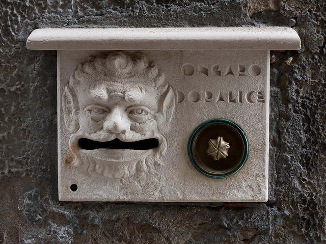 Mailbox and door bell, Venice