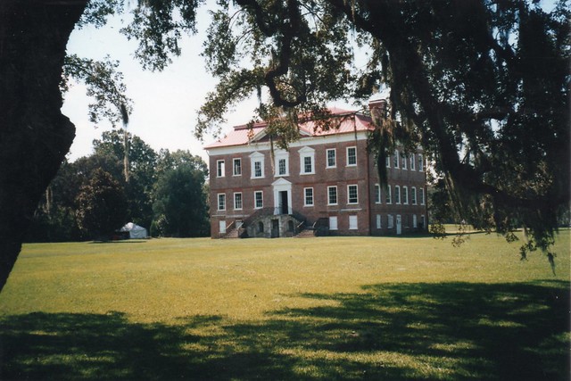 Drayton Hall ~ Charleston, SC ~ Rear View ~ 2001