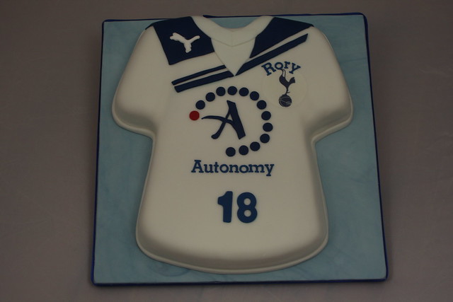 Tottenham Hotspur Shirt Cake