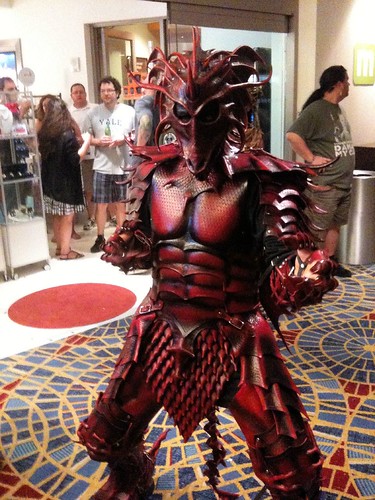 An excellent dragon costume in leather | Todd Murray | Flickr