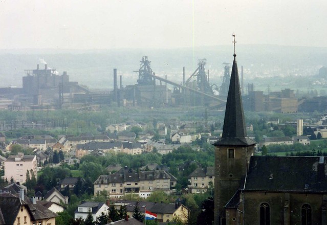 Belval  steel works, Luxembourg, May 1995