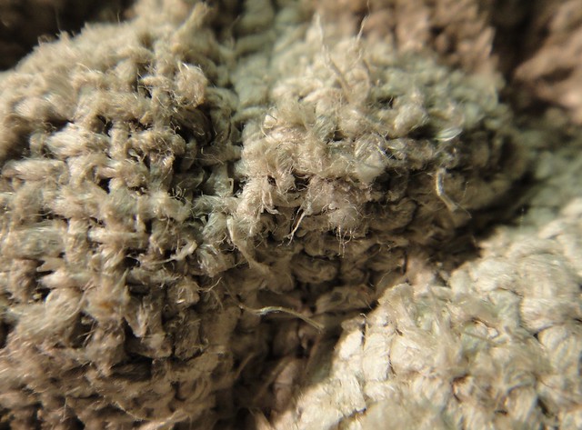 Close-up Asbestos Textile Cooking Mitt