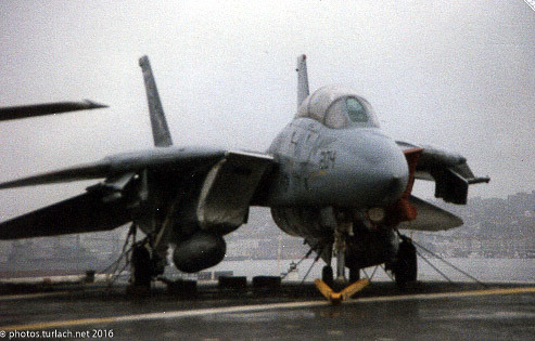 F-14 on the deck - 2