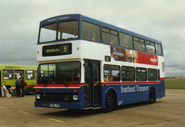 708, N708 TPK, Volvo Olympian, Northern Counties Body, 1995
