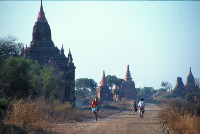 Biking in Bagan - Myanmar