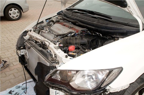 Backyard Special Intake System Installation to FD2 Civic Type-R | by Ergec