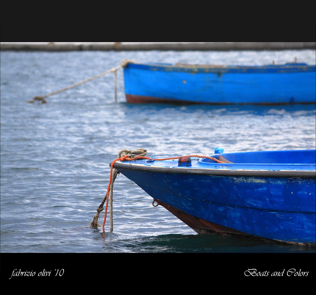 Boats and colors by Fabrizio Olivi