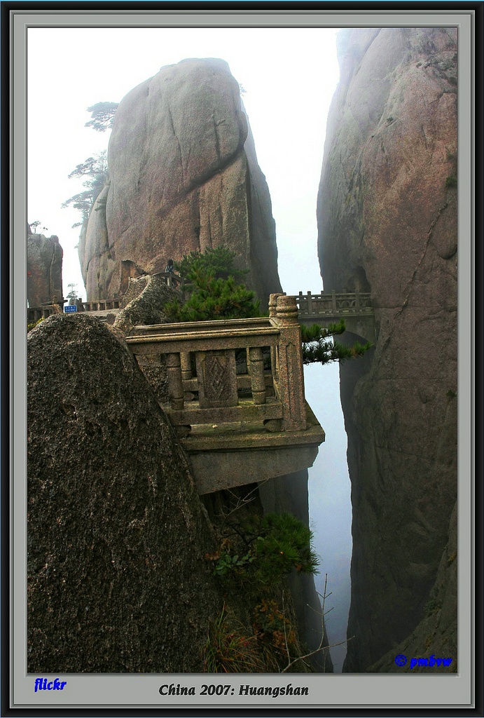 China 2007: Huangshan - XIHAI - The walking fairy bridge