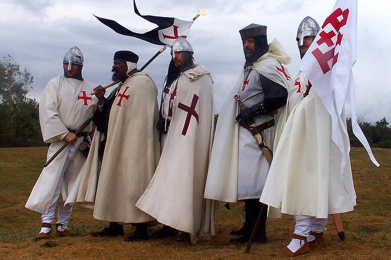 Worthy band of Templar Knights