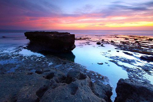 sunset bali seascape beach nature colors canon indonesia landscape photography outdoor echo bluehour lowtide 1022mm surfbreak canggu canoneos50d leefilters