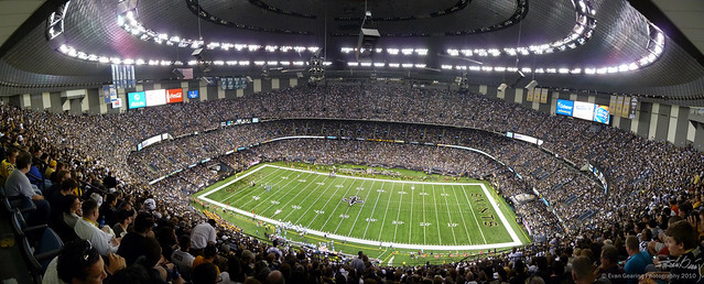Who Dat Nation (Superdome Interior Panorama)