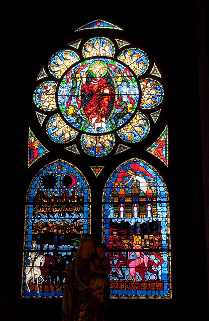 Clermont Cathedral stained glass 02