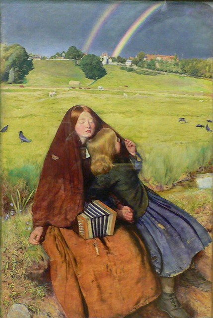 The Blind Girl by Millais (Birmingham Museum and Art Gallery)