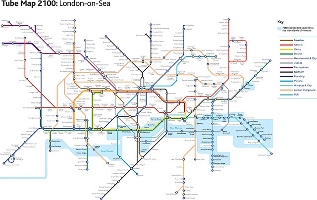 London tube map 2100