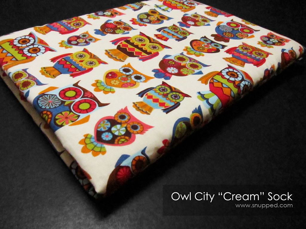 Owl City Cream SOck | Bryan | Flickr