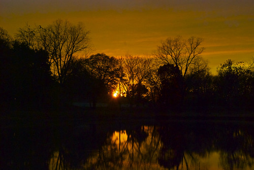days end at Swan Lake by wplynn, indiana gathering labyrinth tls 2010 newharmony