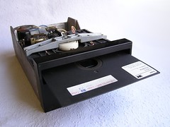 Removing floppy disk