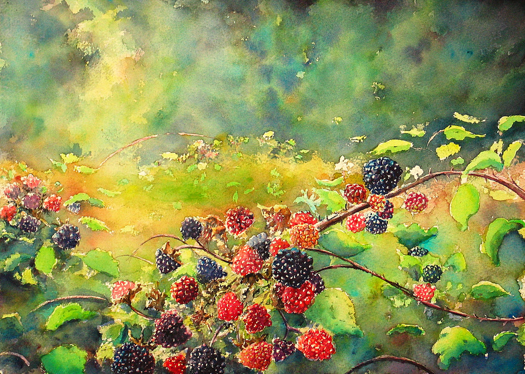 Fruit Harvest (Watercolour Challenge)