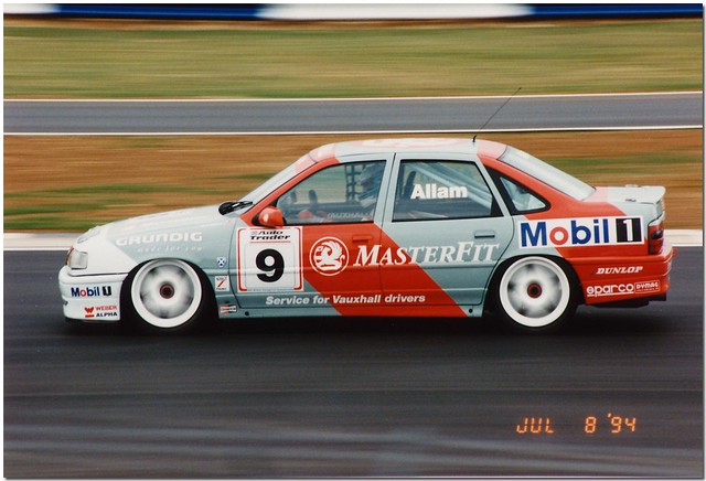 Jeff Allam Vauxhall Cavalier GSI Touring Car.1994 BTCC GP Silverstone