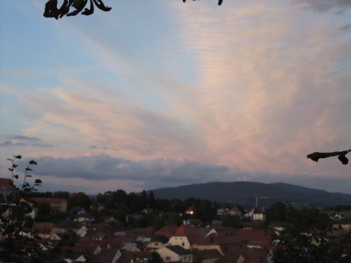 100917_11 by BulletGirl, sunset clouds bavaria hengersberg