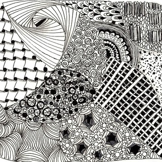 Zentangle 8, Fall 2010 Series | Dora Arsenault | Flickr