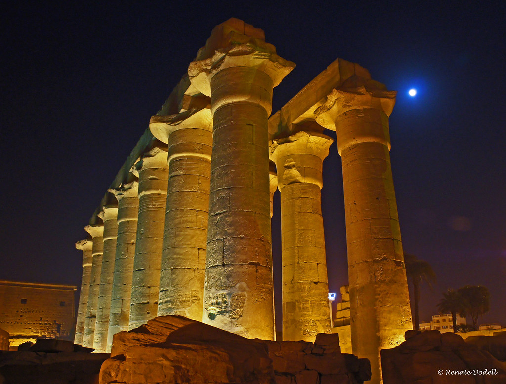 Luxor Temple - Thanks for 1,400+ views and 750+ comments by Renate Dodell