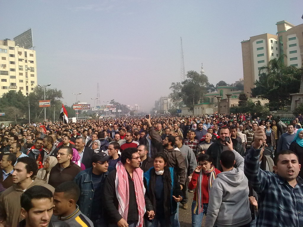 the beginning of the march | anger revolution I started to m… | Flickr