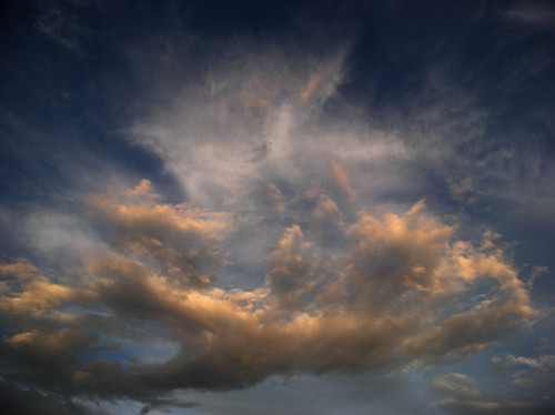 Layered by Jason A. Samfield, blue sunset sky cloud storm clouds sunrise skies sunsets atmosphere bluesky layers blueskies sunrise