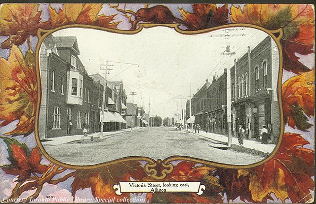 Victoria Street, looking east, Alliston, Ontario, Canada (… | Flickr