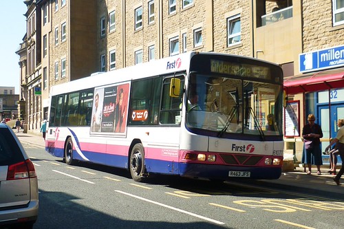 R463JFS First Leeds Scania L113CRL 61077 | by Sharksmith