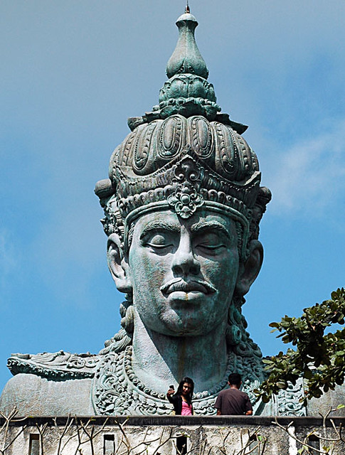 Vishnu at the GWK (Mandala Garuda Wisnu Kencana) cultural park in  Bali