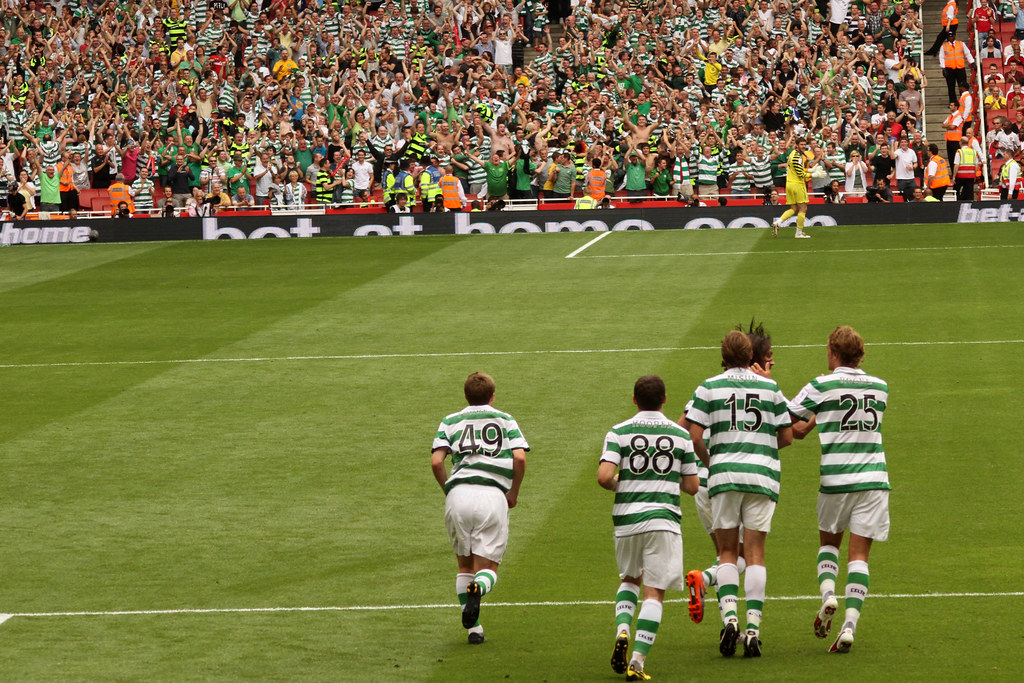 Celtic celebrate a goal! - Ronnie Macdonald - Flickr